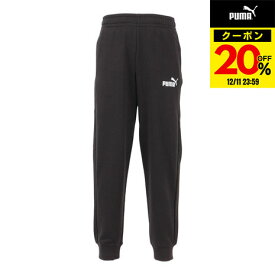 【20%OFFクーポン対象！12/11まで】プーマ（PUMA）（キッズ）ジュニア エッセンシャル NO.1 ロゴ スウェットパンツ 687796 01 BLK