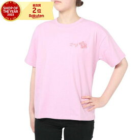 ロキシー（ROXY）（レディース）半袖Tシャツ レディース カラー ミックスト 23SPRST231614YPNK
