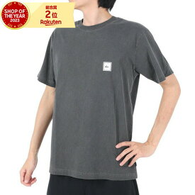 クイックシルバー（Quiksilver）（メンズ）クイック ラインボックス 半袖Tシャツ 23SUQST232006BLK