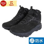 ホカ（HOKA）（メンズ）防水 ブーツ CHALLENGER MID GORE-TEX ワイド ブラック 1106523-BLK 軽量 衝撃吸収