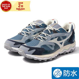 【5/10 24h限定 エントリー＆対象3店舗以上買い回りで最大P10倍！】ミズノ（MIZUNO）（メンズ、レディース）カジュアルシューズ ウェーブ ムジン TL GTX D1GA221707 防水