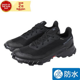 サロモン（SALOMON）（メンズ）スニーカー ALPHACROSS5 GORE-TEX L47307500 防水