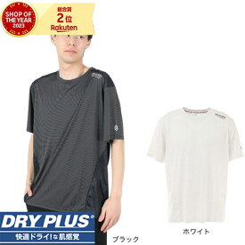 ジローム（GIRAUDM）（メンズ）半袖Tシャツ メンズ ドライ 吸汗速乾 UVカット ジャガード 863GM1HD6716
