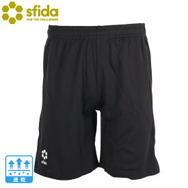 【20%OFFクーポン対象！9/15まで】スフィーダ（SFIDA）（メンズ）サッカーウェア レフリー 審判 レフェリーショーツ SA-22837 BLK 速乾