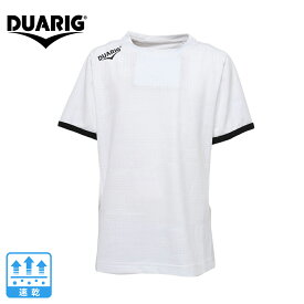 デュアリグ（DUARIG）（キッズ）サッカーウェア ジュニア ジャガードプラクティスシャツ 2S8257-SCWR-742NTS WHT 速乾