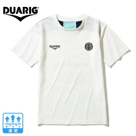 デュアリグ（DUARIG）（キッズ）サッカーウェア ジュニア プラクティス半袖シャツ 4S0019-SCWR-742CD WHT 速乾