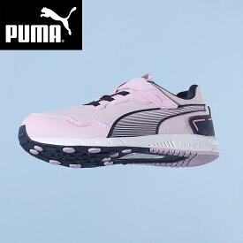 プーマ（PUMA）（キッズ）ジュニアランニングシューズ ベルクロ ベルト付き レースシューズ スピードモンスター V4 37890811