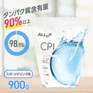 オールアップ（ALL UP）（メンズ、レディース）CPIプロテイン スポーツドリンク味 900g GWM22TK006 コラ…