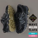 ミズノ（MIZUNO）（メンズ、レディース）カジュアルシューズ ウェーブムジンTL GTX ブラック D1GA221708 スニーカー スポーツ 防水性 タウン 日常履き 雨
