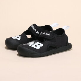 ニューバランス（new balance）（キッズ）ジュニアストラップサンダル CRSRv1 Sandal SYFCRSA1 M 面ファスナー 日常履き 公園 水遊び かわいい