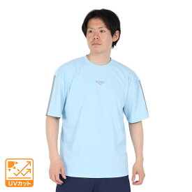 デュアリグ（DUARIG）（メンズ）ドライプラス 15UV DIAMOND 半袖Tシャツ 5S0024-TRCT-863GC SAX