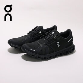 【10%OFFクーポン対象！8/14まで】オン（On）（レディース）ランニングシューズ クラウド 6 ブラック 3WF10061043 スニーカー 軽量 快適 スタイリッシュ ジョギング ウォーキング Cloud 6