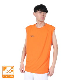デュアリグ（DUARIG）（メンズ）ドライプラス クール シャインブロック UV ノースリーブ シャツ 5S0032-TRCT-863ES ORG