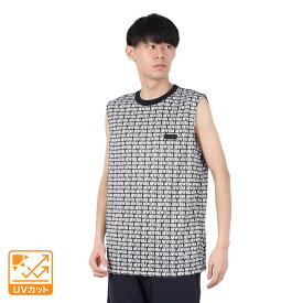 ニューエラ（NEW ERA）（メンズ）Performance Apparel テック タンクトップ Allover ブラック 14410171