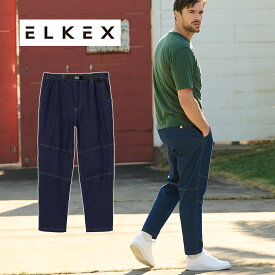 エルケクス（ELKEX）（メンズ）GOODAY ワイドパンツ EKM5SP0010 IBLU