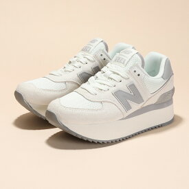 ニューバランス（new balance）（レディース）スニーカー スポーツシューズ 574+ WL574ZJP B