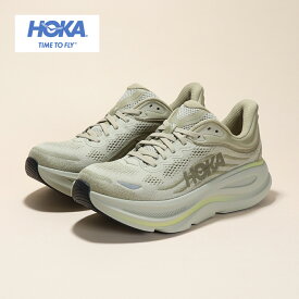 【10%OFFクーポン対象！12/11まで】ホカ（HOKA）（メンズ）ランニングシューズ ジョギングシューズ ボンダイ 9 オリーブ 1162011-GSSL シューズ