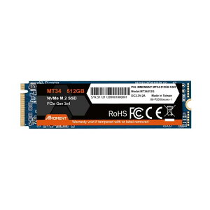MMOMENT MT34 512GB NVMe M.2 2280 SSD PCIe Gen3x4