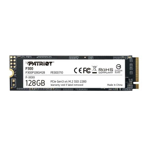 Patriot Memory P300 128GB M.2 SSD 2280 NVMe PCIe Gen 3x4 ^SSD P300P128GM28