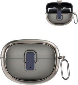 CONTEME ZLAbNNAP[X Bose Ultra Open Earbuds ΉA\tgTPUیϏՌBose Ultra 0openCzP[XJo[AXgbvL[`F[t (Clear Gray)