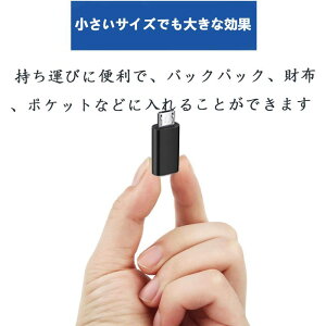 Type C X to Micro USB IXϊA_v^ }[d/f[^[]/WX ϊRlN^i 2Zbgj[dRlN^[ X}z [d f[^` yʃ^Cv(ubN)
