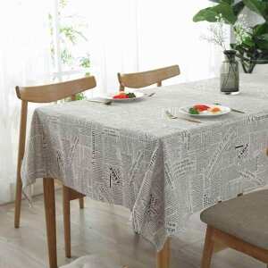 C-RAYS �e�[�u���N���X �p�� �p�� �V�� �� English newspaper �H�� �L�b�`�� �N���X �A�E�g�h�A �L�����v �e�[�u�� �J�o�[ (��140×180cm)