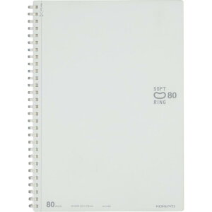 �R�N��(KOKUYO) �m�[�g �\�t�g�����O 80�� �Z�~B5 ���n �X-SV308W-W �z���C�g