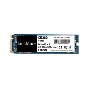 LinkMore XE200 256GB M.2 2280 SSD PCIe Gen3x4 NVMe