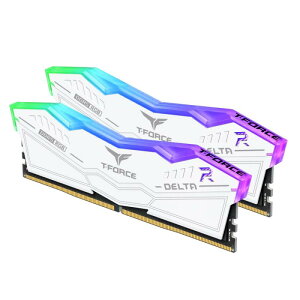 Team RGB(^) DDR5 6000Mhz(PC5-48000) 16GBx2(32GBkit) DELTAV[Y White fXNgbvp XMP3.0 nCXs[h^Cv {K FF4D532G6000HC38A