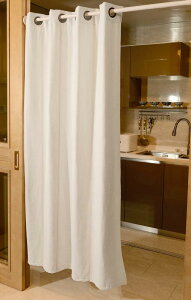 HAVARGO �Ԏd�؂�J�[�e�� �f�M�h�� �g�� �̂�� 200cm�� ������� �ډB�� �A�R�[�f�B�I���J�[�e�� ��C�Ւf (�A�C�{���[, 150X200)