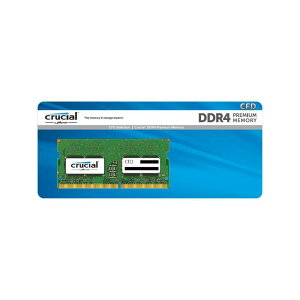 CFD̔ Crucial by Micron m[gPCp PC4-19200(DDR4-2400) 8GB×1 260pin   D4N2400CM-8G