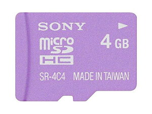 SONY microSDHC[J[h Class4 4GB oCIbg SR-4A4 VT1