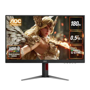 AOC Q[~Oj^[ 27C`, 1920×1080@180Hz, 0.5ms, HDMI2.0 x 1/ DP1.4x1, ~()/`g/XC[x/s{bg(c]), G-Sync CompatibleΉ, Adaptive