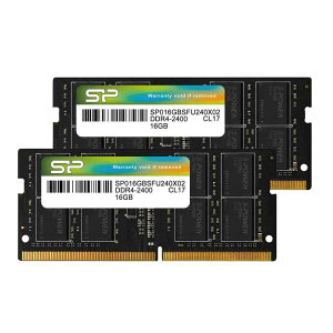 VRp[ m[gPCpDDR4-2400(PC4-19200) 16GB×2 260Pin 1.2V CL17 SP032GBSFU240X22