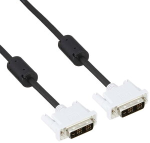 �G���R��(ELECOM) �f�B�X�v���C�P�[�u�� DVI-D24pin �V���O�������N �f�W�^�� 5m �u���b�N CAC-DVSL50BK