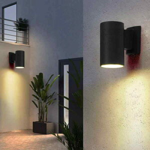 LED�E�H�[�����C�g ���O�Ɩ� �h�� �Ǌ|�����C�g E27 �㉺�z�� �K�[�f�����C�g �뉀�� ���֓� �O�ǏƖ� ���_�� �ʑ��Ɩ�