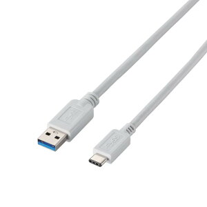 エレコム USB-Cケーブル A-C 2m USB3.1 ホワイト USB3-APAC20WH