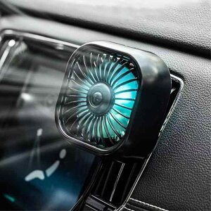 �ԍڐ�@ �ԗp�t�@�� LED���C�g�t�� 3�i�K���ʒ��� 7���H�� �ԍ�USB�t�@�� �p�x���߉\ �đΉ� ������ �ȃG�l ���^ USB �t�@�� (�u���b�N)