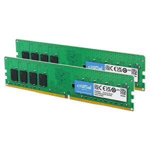 Crucial �f�X�N�g�b�v�p���݃����� 64GB(32GBx2��) DDR4 3200MT/s(PC4-25600) CL22 UDIMM 288pin CT2K32G4DFD832A