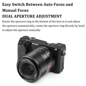 VILTROX 23mm F1.4 E Y a STM APS-C I[gtH[JXY Sony E}EgJp A7 A7R A7C A7II A7RII A7SIII A7III A7RIII A7RIV A9 A6600 A6500