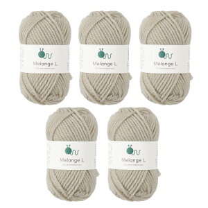 E[ knitworm ю 5ʃZbg Melange L Wɑ ɑ 30g(45m) E[60 AN40 (17.GN)