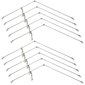 CHASO 遊動天秤 天秤 天秤仕掛け 籠釣り仕掛け 釣り 投げ釣り カゴ釣り 魚 キス カレイ 石鯛 釣り道具 釣具 仕掛け 28cm 10個 セット