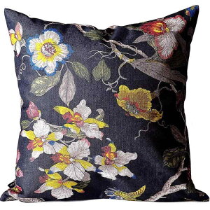 Kuai �N�b�V�����J�o�[ 45cm 60cm 30×50cm �ԕ� �I���G���^�� �A���e�B�[�N �V�m���Y�� �A�W�A�� �k�� �C���e���A �|���G�X�e�� (60×60cm, �u���b�N)