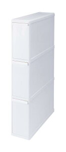 CNCbg (like-it) t^tS~ ʈo Xe[V X[p[X3i 14cm×s46.5×79cm zCg 27L { FBS-3 LX^[t\