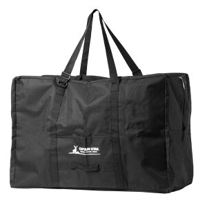 【 】 キャプテンスタッグ(CAPTAIN STAG) 輪行バッグ 輪行袋 キャリーバッグ 折りたたみ自転車用 Sサイズ 20インチまで対応 【 リアキャリア・両立スタンド付き収納可能 】 ブラッ