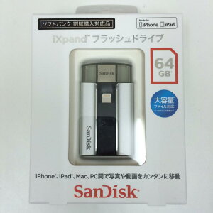 �T���f�B�X�N ( SANDISK ) iXpand �t���b�V���h���C�u 64GB SDIX-064G-2JS4E SDIX-064G-2JS4E