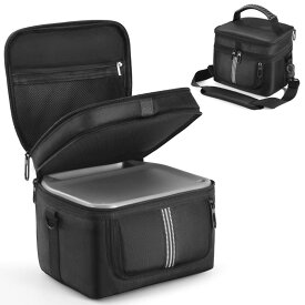 ポータブル電源 収納バッグ EF ECOFLOW DELTA 2/DELTA 3 Plusに適合して ポータブル電源 保護ケース 防塵 撥水 耐衝撃 収納ケース キャンプ 外出や旅行用 (ブラック, EF DELTA 2 / DELTA 3 Plus に