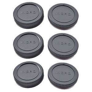 ATAK �}�C�N���t�H�[�T�[�Y �L���b�v �݊�(Panasonic �p�i�\�j�b�N,OLYMPUS �I�����p�X) /�����Y ���A �L���b�v 3��  �{�f�B�L���b�v 3�� ���v6��