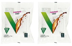HARIO(�n���I) V60�y�[�p�[�t�B���^�[02 W �z���C�g 1-4�t�p ���{�� VCF-02-100W 200������