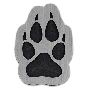 ToeJamR Snowboard Stomp Pad - WOLF PAW - Gray